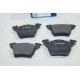 Jeu 4 plaquettes de frein arriere montage bosch Bosch BP489 0986460002 pour mercedes vito W638 
