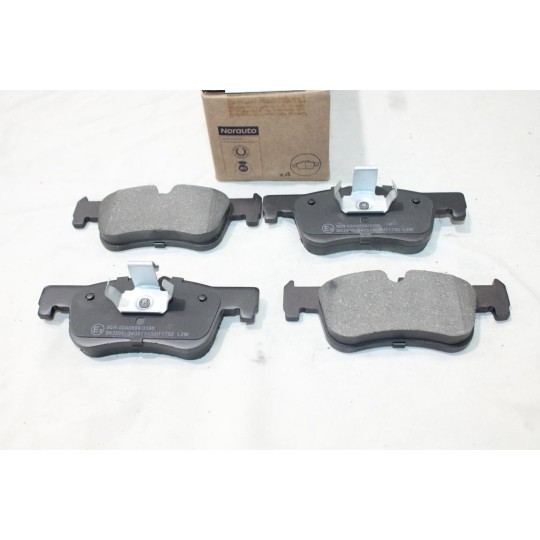 Jeu 4 plaquettes de frein avant montage teves Norauto NRP4489 pour BMW serie 1 2 3 4 F20 F21 F22 F31 F32 F33 F34 F36 F80 F82 