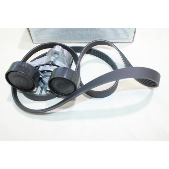 Kit courroie accessoire 6PK1700 + galet tendeur Gates K236PK1700 pour BMW serie 1 3 4 5 6 7 X3 X4 X5 X6 E84 E90 E91 E92 E93 F01 