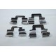 Kit plaques fixation plaquettes de frein arriere Bosch AP275 1987474314 pour audi A3 A4 A6 TT Q3 seat altea toledo 3 III 