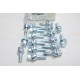 Lot 17 boulons de roue fixation jante 12x150 T17 Norauto V12150 12489661 