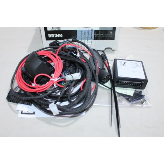Faisceau attelage attache remorque multiplexe 13 broches Brink 743114 pour renault zoe partir de 2013 