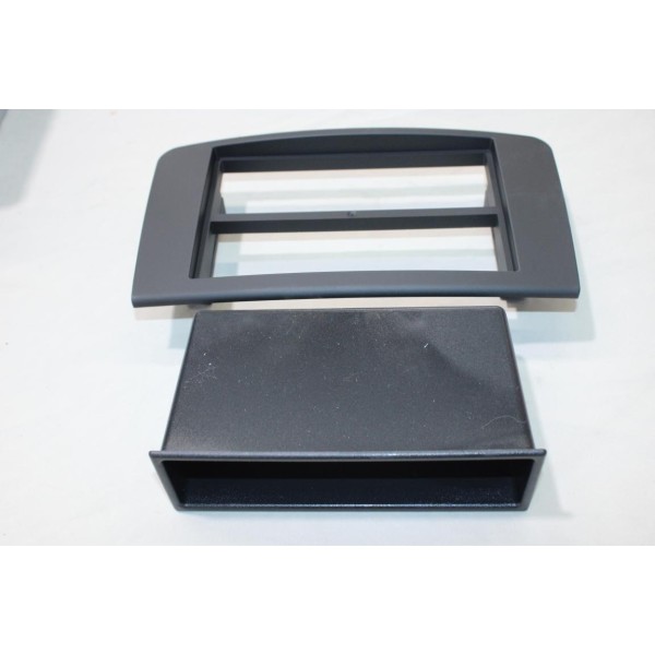 Cadre contour poste radio autoradio 2 ISO avec bac Phonocar 03366 pour mercedes ML GL de 2006 à 2012 W164 