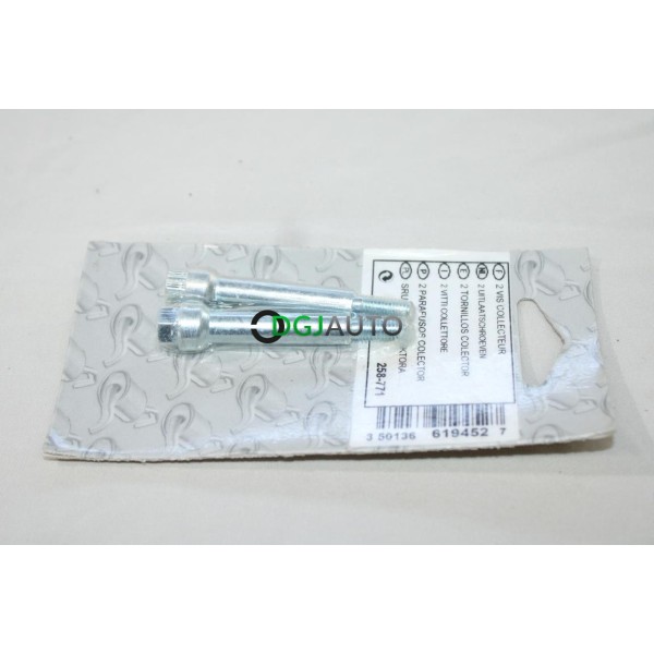 Lot 2 vis boulon fixation tuyau silencieux echappement Bosal 258-771 pour citroen berlingo C2 C3 C4 evasion jumper jumpy saxo 