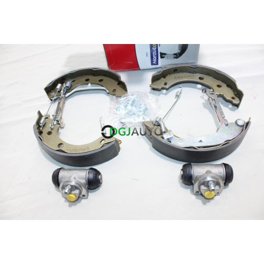 Kit frein arriere 203x38mm montage bendix Isotech IKP156 pour renault kangoo 1 2 I II nissan kubistar 