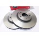 Jeu 2 disques de frein avant ventilé 298mm diametre Brembo 09.D414.11 pour ssangyong tivoli XLV 