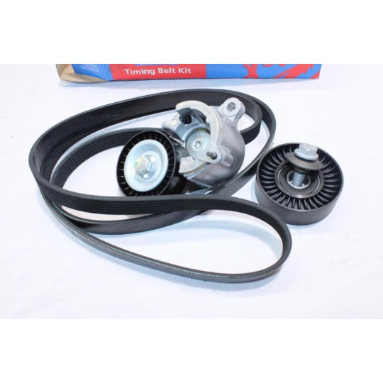 Kit courroie accessoire 6PK1725 + galets tendeur + enrouleur Quinton Hazell QDK34 pour citroen xsara dont picasso jumpy fiat 