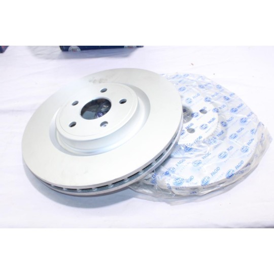 Jeu 2 disques de frein avant ventilé 380mm diametre Pagid 8DD355125-131 55819PRO pour jeep grand cherokee WK 