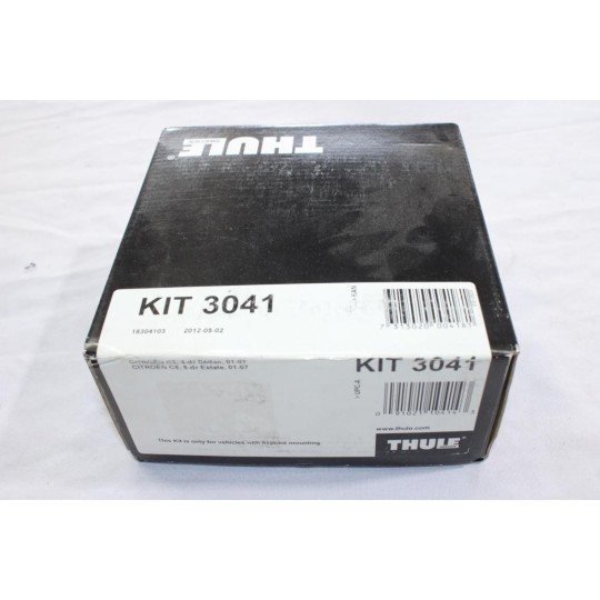 Kit pieds fixation barres de toit KIT 3041 Thule KIT3041 pour citroen C5 break de 2001 à 2007 