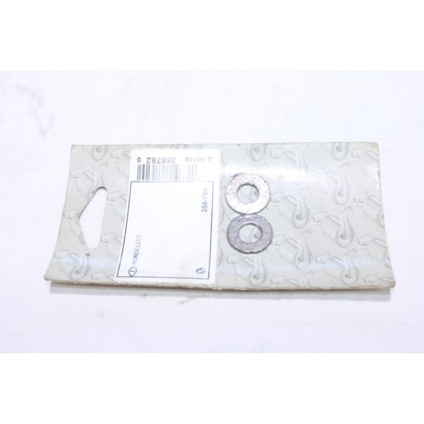 Jeu 2 rondelles fixation tube tuyau silencieux echappement Bosal 258-784 pour divers véhicules fiat alfa romeo lancia citroen 