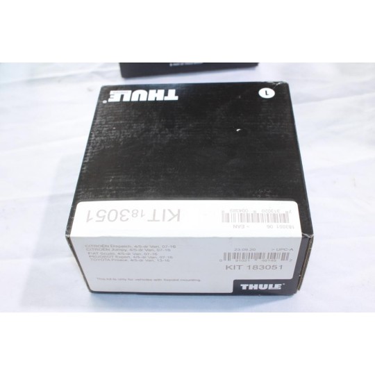 Kit pieds fixation barres de toit KIT 183051 Thule KIT183051 pour citroen jumpy 2 II fiat scudo 2 II peugeot expert 2 II toyota 