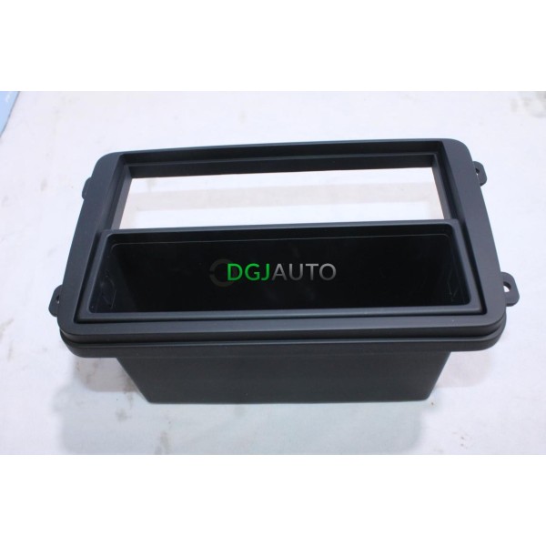 Cadre contour poste radio autoradio gris foncé Silim 2170A pour volkswagen golf 6 partir de 2008 VI polo de 2009 à 2014 