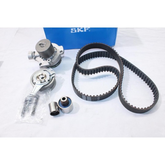 Kit distribution courroie + 3 galets + pompe à eau SKF VKMC01278-1 pour audi A1 A3 A4 A5 A6 Q2 Q3 Q5 TT seat alhambra 2 II leon 