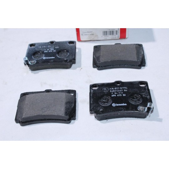 Jeu 4 plaquettes de frein arriere montage sumitomo Brembo P54026 pour mitsubishi pajero V20 K70 K90 KH KG KS galloper JK 