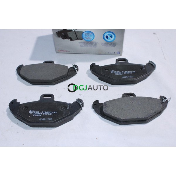 Lot 4 plaquettes de frein arriere montage brembo Norauto NRP1278 pour renault laguna 1 espace 3 III safrane 1 