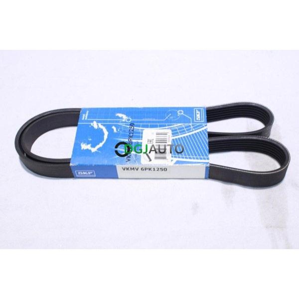 Courroie accessoire 6PK1250 SKF VKMV6PK1250 pour opel astra G corsa C D meriva A volvo 850 960 C70 S90 V70 V90 XC70 chrysler 