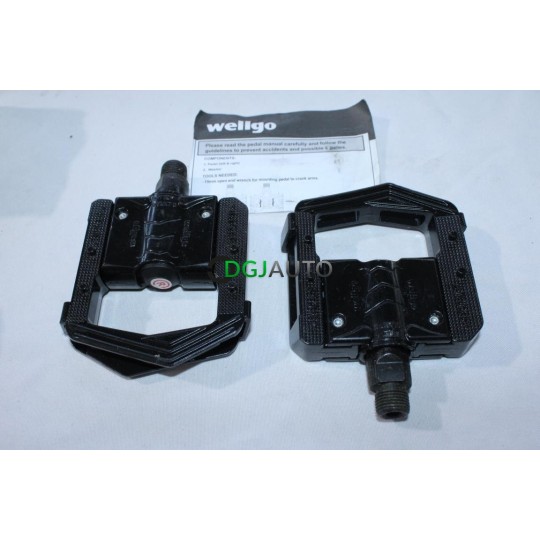 Jeu 2 pedales plate Norauto AD050016 pour velo assistance electrique wellgo geocity 