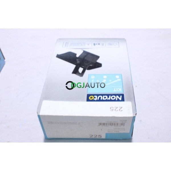 Kit pieds fixation barres de toit Norauto N°225 pour mazda CX-5 CX5 de 2012 à 2017 CX-9 CX9 partir de 2007 