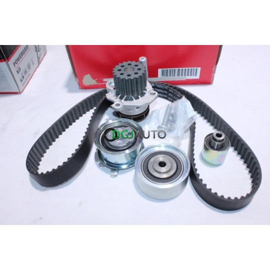 Kit distribution courroie + 3 galets + pompe à eau Gates KP15607XS-1 pour audi A3 A4 A6 chrysler sebring 3 III dodge caliber 