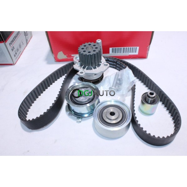 Kit distribution courroie + 3 galets + pompe à eau Gates KP15607XS-1 pour audi A3 A4 A6 chrysler sebring 3 III dodge caliber 