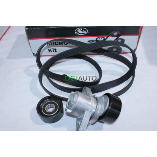 Kit courroie accessoire 5PK1750 + galet tendeur + enrouleur Gates K036PK1750 pour renault laguna 1 2 I II megane 1 dont scenic 