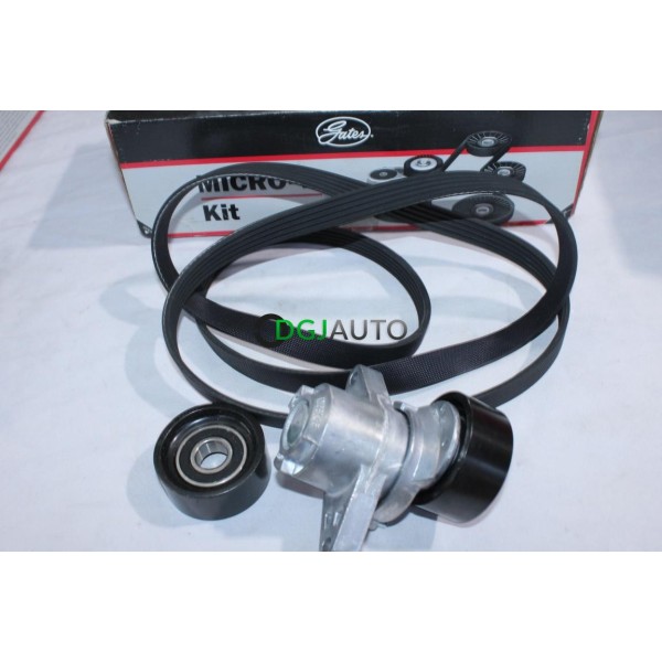 Kit courroie accessoire 5PK1750 + galet tendeur + enrouleur Gates K036PK1750 pour renault laguna 1 2 I II megane 1 dont scenic 