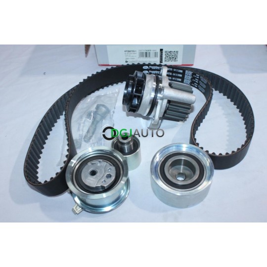 Kit distribution courroie + 3 galets + pompe à eau Gates KP25607XS-1 pour audi A3 seat altea toledo 3 III leon 2 II skoda 