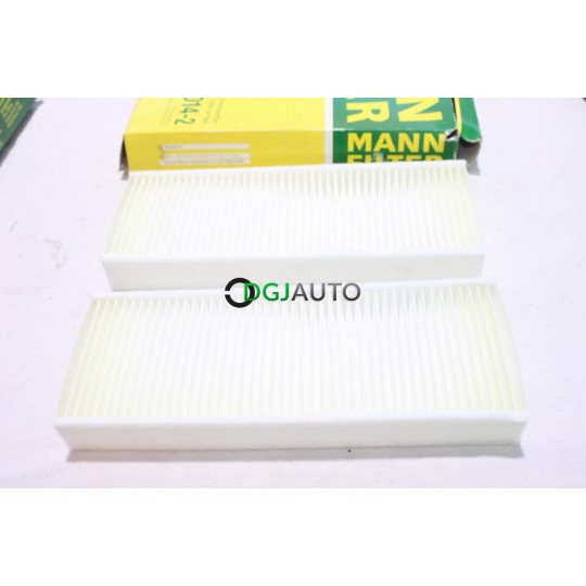 Jeu 2 filtres habitacle interieur Mann Filter CU26014-2 pour citroen C5 X DS4 DS9 opel astra L peugeot 308 408 508 