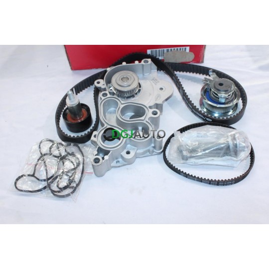 Kit distribution 2 courroies + 2 galets + pompe à eau + joint Gates KP25680XS-1 pour audi A3 seat ibiza 4 5 IV V mii leon 3 III 