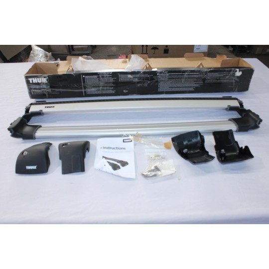 Jeu 2 barres de toit aluminium wingbar edge Thule 9593 avec système verrouillage 