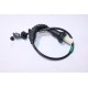 Cable embrayage reglage automatique Sachs 3074600216 pour peugeot 206 S16 RC 2.0 essence 1.4 2.0 HDI diesel 