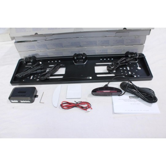 Support de plaque immatriculation avec capteurs de détection obstacles Norauto 2221275 NO3012 