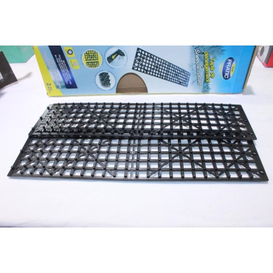 Jeu 2 tapis de déneigement souples Pratic 190603 ART721 évite le patinage 