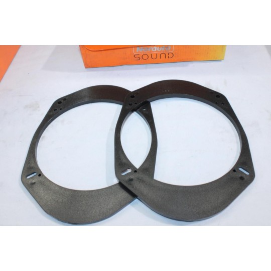 Jeu 2 entretoises platines support fixation enceinte haut parleur avant 165mm Norauto 497712 26.079.B pour ford mondeo ka focus 