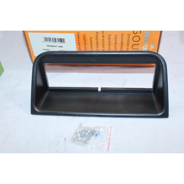 Cadre contour couvercle encradrement poste radio autoradio Norauto 552994 41.507.B pour peugeot 406 