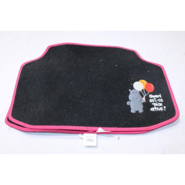 Jeu 2 tapis de sol arriere universel MGTS TAPIS HIPPO hippopotame quand est ce qu'on arrive ? 
