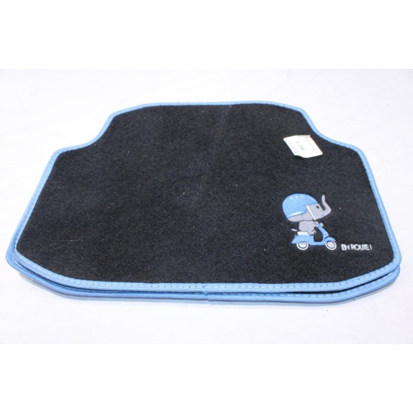 Jeu 2 tapis de sol arriere universel MGTS TAPIS éléphant En route ! 