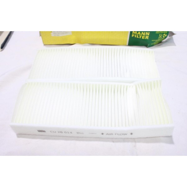 Lot 2 filtres habitacle interieur Mann Filter CU26014-2 pour citroen C5 X DS4 DS9 opel astra L peugeot 308 408 508 