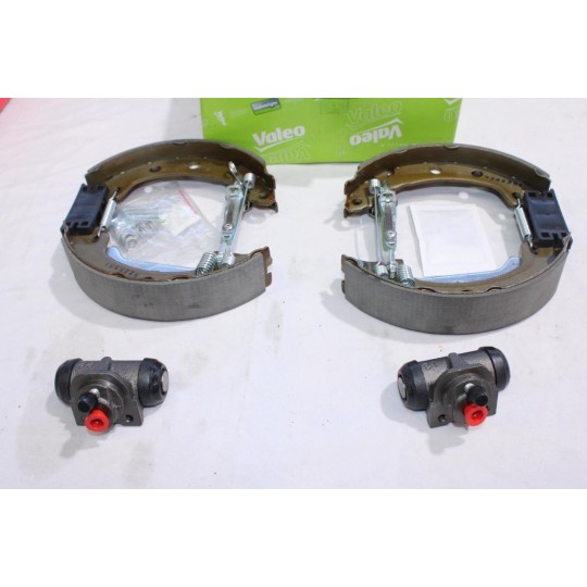 Kit frein arriere prémonté montage bendix 203x39mm Valeo 554757 pour renault megane 1 dont coupé 