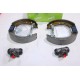Kit frein arriere prémonté montage bendix 203x39mm Valeo 554757 pour renault megane 1 dont coupé 