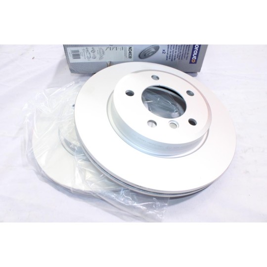Jeu 2 disques de frein avant ventilé 300mm diametre Norauto ND4539 pour BMW serie 3 E46 Z3 E36 Z4 E85 