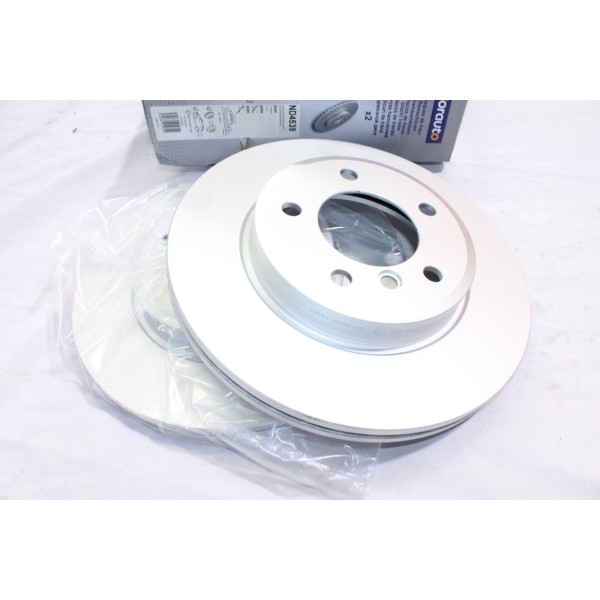 Jeu 2 disques de frein avant ventilé 300mm diametre Norauto ND4539 pour BMW serie 3 E46 Z3 E36 Z4 E85 