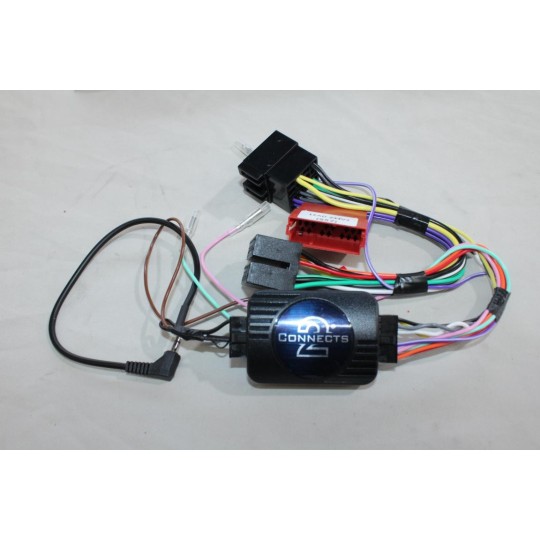 Interface module commande au volant poste radio autoradio JVC Connects2 SWRE07JV pour renault clio partir de 2009 megane de 