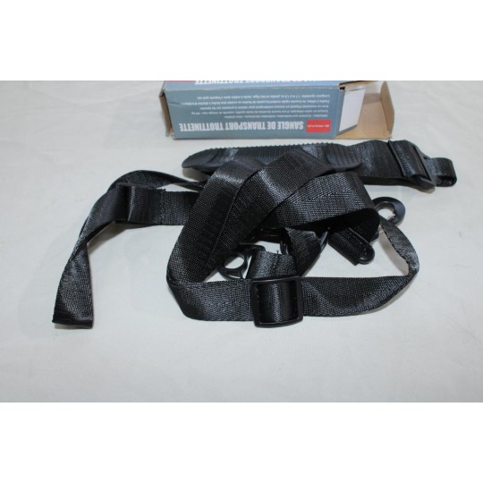 Sangle ceinture de transport trottinette E-road BR6030 resistance maxi 40kg 