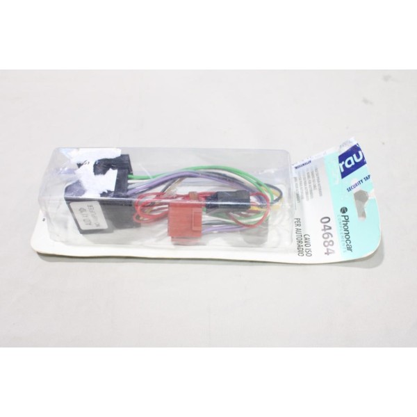 Faisceau cable electrique branchement poste radio autoradio Phonocar 04684 pour audi A1 A3 A4 Q3 seat leon toledo ibiza skoda 