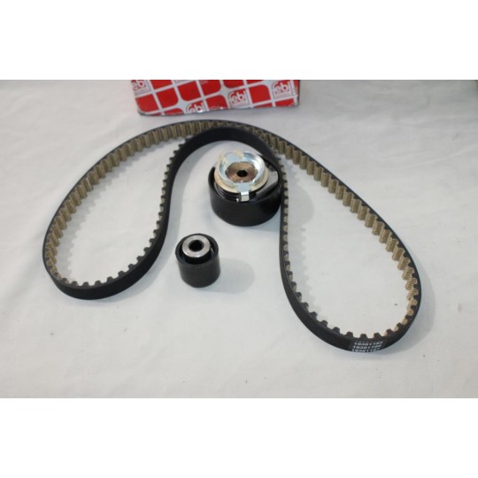 Kit distribution courroie + galet tendeur + enrouleur Febi 49560 pour citroen berlingo 2 3 II III C3 dont picasso aircross C4 