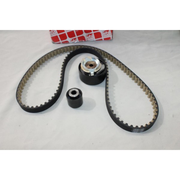 Kit distribution courroie + galet tendeur + enrouleur Febi 49560 pour citroen berlingo 2 3 II III C3 dont picasso aircross C4 