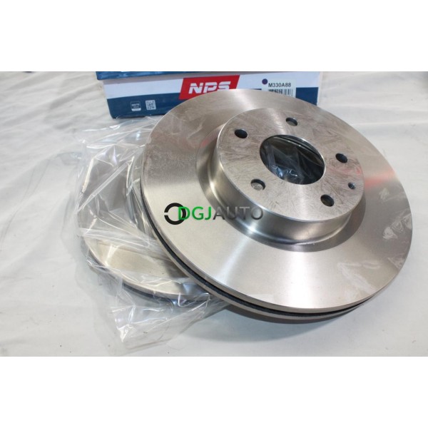Jeu 2 disques de frein avant ventilé 295mm diametre NPS M330A88 pour mazda 3 BM BN CX-3 DK