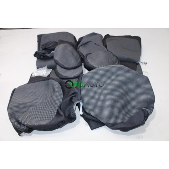 Pack housses protection de siege damier gris Bancarel 0BR562X pour mini cooper 3 portes 03/2018