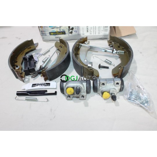 Kit frein arriere montage lucas 180x42mm Norauto NKA180 pour renault clio 1 I super 5